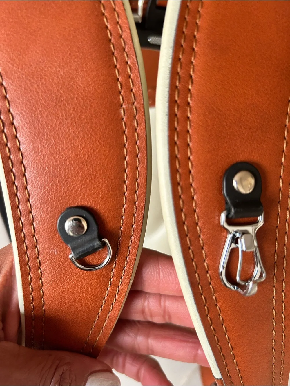 Japanese Randoseru Backpack – Classic Brown Vintage Style. Rich Cognac Brown.